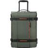 American Tourister Urban Track - Borsa da viaggio/zaino con 2 rotoli S, 55 cm, 45.5 L, Verde (Dark Khaki)