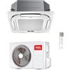 Tcl CONDIZIONATORE TCL CASSETTA 4 VIE COMPACT 12000 BTU WI-FI MONOSPLIT INVERTER R32 MN12SS1 A++