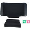Tbest Cuscino Posteriore per Bauletto per Moto, Schienale per Passeggero per Moto in Pelle PU 3 Cm di Spessore Supporto per Smorzamento dello Schienale del Passeggero