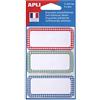 APLI - Set di 9 Etichette marmellata 34 x 75 mm