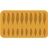 SILIKOMART Piuma stampo silicone Naturae cm 47x27 20 impronte