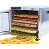 VITA5 XL Essiccatore Alimentare 10 Ripiani Inox 1000 W