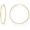 Thomas Sabo Orecchini a cerchio grande in argento placcato oro CR729-413-39, misura unica, Argento sterling, Nessuna pietra preziosa