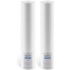 VEVOR Cartuccia di Ricambio, per Filtro Acqua per Tutta la Casa, Filtro per Sedimenti in Polipropilene da 115 x 507 mm per Sistema di Filtraggio dell'Acqua a 3 Stadi, Riduce Sabbia, Ruggine, Cloro