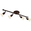 Eglo Leuchten my light Faretto Spot a 4 luci Alamo orientabile in stile classico 4XG9 89059/20