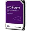 Wd WESTERN DIGITAL PURPLE WD85PURZ HDD 8.000GB INTERNO 3.5" SATA III BUFFER 256 MB