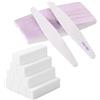 Carehabi 30 Pezzi Lime per Unghie e Buffer per Unghie, Lima 100/180 Unghie Professionali, Buffer Unghie Professionale per Salone Unghie, Nail Art Fai da te a Casa