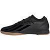 adidas X Crazyfast.3 Indoor Boots, Scarpe da Calcio Unisex-Adulto, Core Black/Core Black/Core Black, 44 2/3 EU