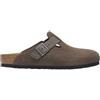 BIRKENSTOCK - BOSTON SUEDE LEATHER CONCRETE GREY