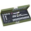 Proxxon 23080 - Set chiavi a tubo, 1/4, 36 pezzi