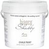 bianco Shabby CHALK PAINT Bianco Naturale per Mobili e Pareti - Pittura Shabby Chic Vintage EXTRA OPACA (5 Litri)