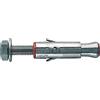 Fischer Tasselli in Acciaio per Carichi Pesanti SLM 12 V con Vite Bullone Testa Esagonale (20 Pz.)