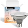 SINCELIGHT PAR30s Lampadina a LED con Attacco E27, 8W (100W Equivalenti), da Bianco Caldo a Bianco Freddo Orientabile (2700K-6000K), CRI 95, 1050lm, Impermeabile IP65, Confezione da 1