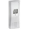 TFA Dostmann sensore esterno con display, 30.3208.02, per 30.3054.10, Termo-Igro-Trasmettitore, bianco