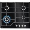 ELECTROLUX KGG64362K PIANO COTTURA 60CM 4 FUOCHI A GAS COLORE NERO