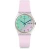 Swatch Orologio Analogico Quarzo Unisex Adulto con Cinturino in Silicone GE714