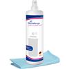 MediaRange Liquido per la pulizia dello schermo con panno in microfibra, 250ml - MR721