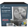 MediaRange Custodia Trasparente Black Tray Slim Case 5,2mm per DVD o CD - confezione 10pz - BOX32