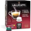Lollo - Miscela Dek - Lavazza Espresso Point - 100 capsule