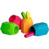 PIGNA Portapenne in silicone soft touch 95x75x70mm colori fluo Monocromo Pigna (Conf.12)