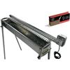 Tecnoroast Barbecue a carbone automatico per arrosticini Tecnoroast TRS-40 Single Inox