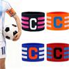 WUBAYI 4 Pezzi Fascia da Capitano Regolabile Fascia per Giocatori di Calcio per Adulti e Giovani Fascia Elastiche per Capo Squadra