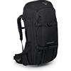 Osprey Farpoint Uomo Zaino, 75L, Nero, Taglia unica