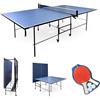 Mobiclinic®, Tavolo Da Ping-Pong Professionale Pieghevole, 274x152'5x76 cm, Include Rete, 2 Racchette, 3 Palline, Tokyo, Ruote Bloccabili a 360º, Maniglie Per il Trasporto