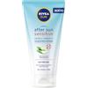 NIVEA SUN After Sun Sensitive Gel-Crema (1 x 175 ml), crema calmante con aloe vera, crema hidratante para piel sensible y con alergia al sol