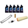 AOQ ORIGINAL QUALITY AOQ - KIT TAGLIANDO COMPATIBILE CON BMWSERIE 3 E46 320D 150CV 110KW DAL 2001 AL 2005 con 5 litri olio originale twin power turbo 5w30