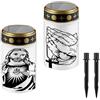 XiXiRan 2 Pezzi Lumino Cimitero Solare, Candela LED Cimitero, Luci Votive Cimiteriali Solari, Lumini Cimitero LED Solare, Lampada Tombale Solare, Lampada Votiva con Pannello Solare da Esterno (C)