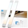 LROLTEF Luce LED Sottopensile Armadio con Sensore Movimento 40CM 3 Color 2P
