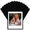 HIYQIN Confezione da 10 Cornici Magnetiche per Foto Instax Square Film 2,83x3,38, Cornici per Frigorifero per Fujifilm Instax Square SQ1/SQ20/SQ40/SQ10/SQ6/SP-3 - Nero