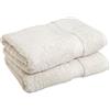 Superior - Set di Asciugamani da Bagno in Cotone Egiziano 900 Grammi, 2 Pezzi, Pietra