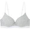 Women'secret Push Up Cotton Collection Reggiseno da Donna, Bianco, 1B