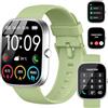 uaue Smartwatch Uomo Donna, 1.91 Orologio Fitness con Effettua/Risposta Chiamate, 110+ Sportive Fitness Tracker con Contapassi Sonno Cardiofrequenzimetro SpO2, Impermeabil IP68 Smart Watch per Android iOS