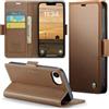 Rerzoiro Cover per Apple iPhone 16e Custodia Portafoglio [Blocco RFID] Premium Pelle PU Wallet Case Flip Libro con Porta Carte Slot Supporto Flip Case per iPhone 16e, Marrone