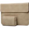 HYZUO 15-16 Pollici Laptop Custodia Borsa Sleeve PC Portatile per MacBook Pro 16, M4/M3/M2/M1 Pro/Max A3403 A3186 2025-2019, MacBook Pro 15 2015-2012, XPS 15, con Borsa Piccola, Cachi-H