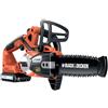 Black & Decker Black & Decker GKC1820L20 3.1m/s 18V Ioni di Litio Nero, Arancione motosega cordless (Black & Decker GKC1820L20-QW k?desav S) GKC1820L20-QW