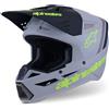 ALPINESTARS Casco Alpinestars SM3 Radium grigio giallo opaco
