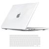 iNeseon Custodia Compatibile con 2021-2024 MacBook Pro 14 Pollici M4 M3 M2 M1 Pro/Max A3112 A3185 A3401 A2918 A2992 A2779 A2442, Protettiva Cover Rigida Case e Copertura Tastiera, Cristallino