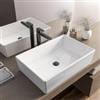 VITRA Lavabo d'appoggio 60x40 cm in ceramica bianco - Cloe
