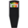 CJBIN Rilevatore di Campi Elettromagnetici, Portatile Rilevatore Fantasmi k2, 5 LED EMF Ghost Detector K2, K2 Rilevatore Campi Elettromagnetici, per Ufficio, Casa, Caccia ai Fantasmi, Nero
