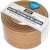 WoodPress® Bordatura melaminica termoadesiva 50mm Effetto faggio, 7,5 m | Rotolo termoadesivo con colla termofusibile, bordo flessibile professionale per riparare e rifinire mobili, mensole e armadi