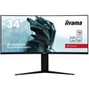 IIYAMA G-MASTER RED EAGLE GCB3480WQSU-B1 CURVED 34" VA ULTRAWIDE QUAD HD 3440 x