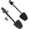 Akozon Pedali Freno, 2 Pezzi Go Kart Pedali Freno e Acceleratore Pedale Acceleratore Poggiapiedi in Ferro per Go Kart UTV ATV Quad
