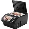 DigitPro Film digitale e diascanner: con schermo LCD da 5, converte filmati da 35 mm e 110 mm, foto e biglietti da visita in JPEG ad alta risoluzione da 22 MP con scheda SD da 8 GB.