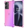 WILLIS Custodia per OnePlus Nord 2T, Cover Protettiva in Silicone TPU Colore Sfumato Trasparente, Custodia per Telefono Antiurto e Antigraffio