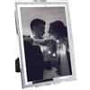 FramePro Cornice portafoto A4 in vetro diploma, per certificati universitari, certificati, documenti, da appendere alla parete, in argento con glitter
