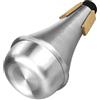 PXRLMYF Silenziatore Sordina in Lega di Alluminio con Strisce di Sughero Leggere | Silenziatore per Tromba portatile Sordina per Tromba per Strumenti Musicali in Ottone